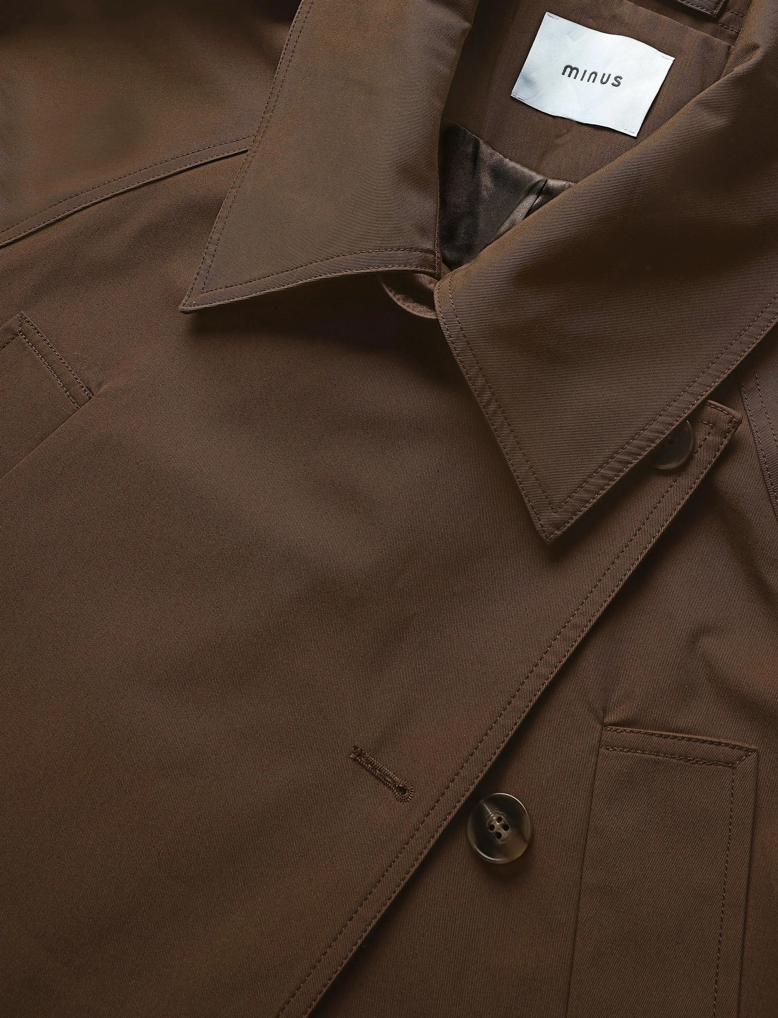 Minus - MSPalina Coat - slate brown - 2