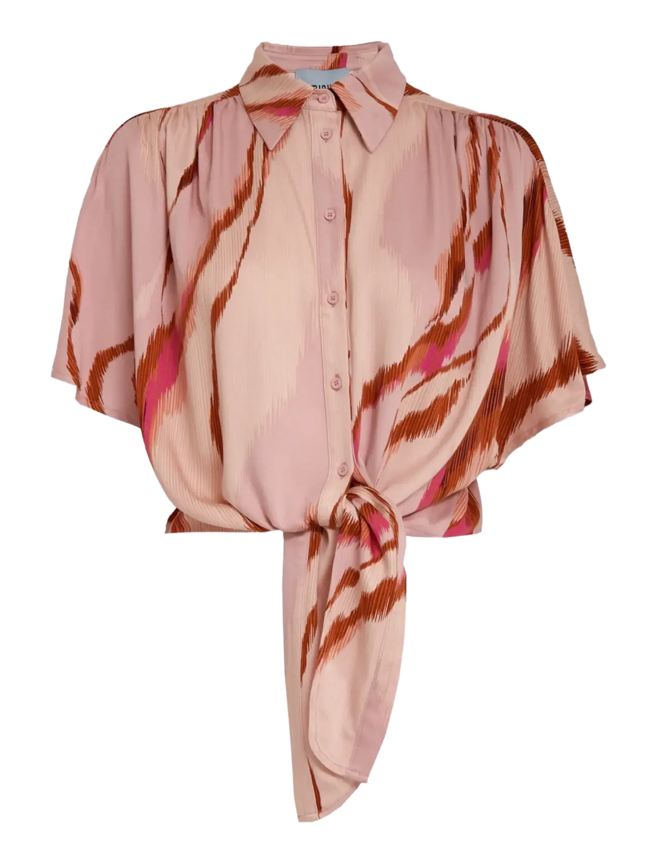 Minus MSLuana Shirt - Naujienos - DESERT CORAL PRINT / pink/rose