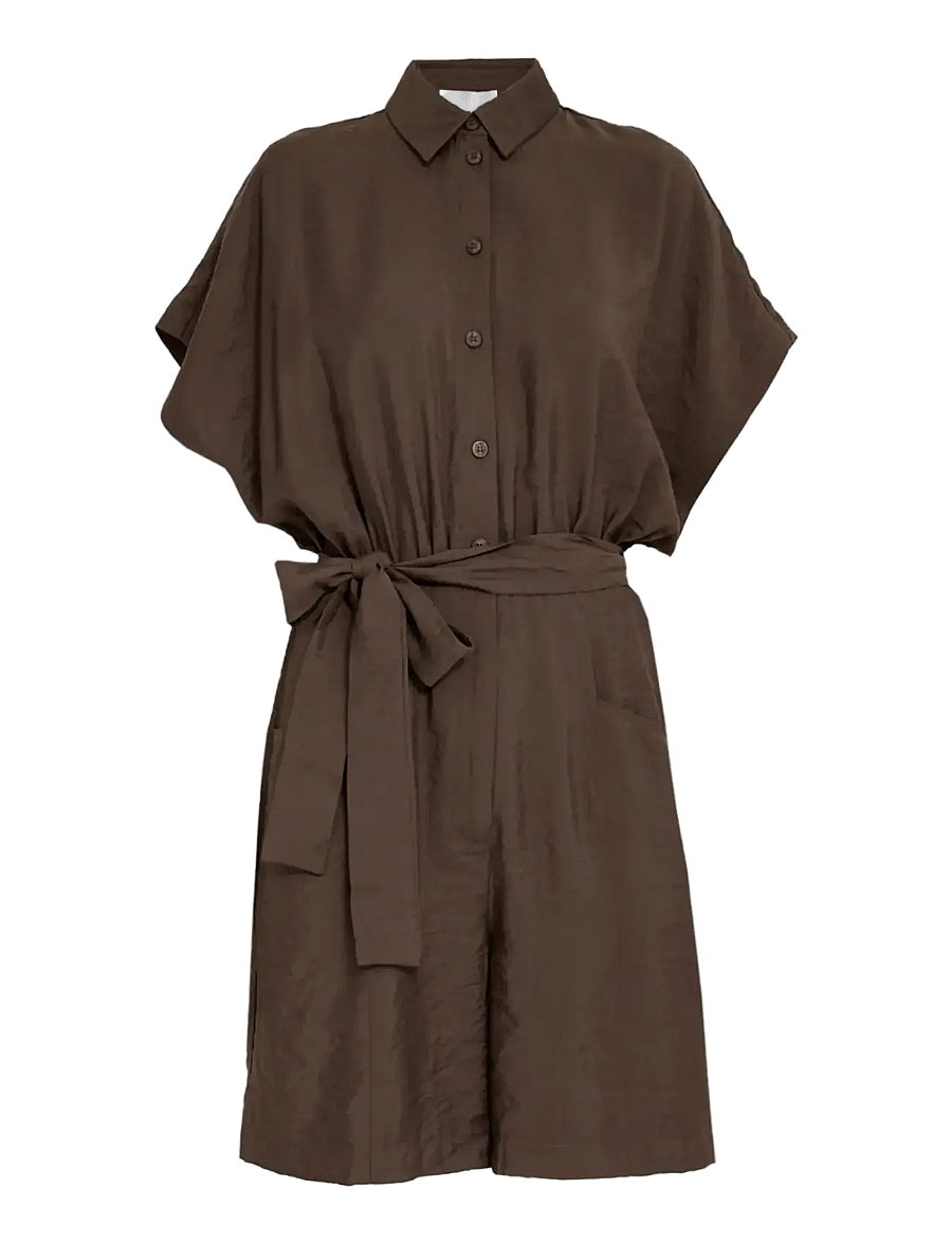 Minus - MSJulia Playsuit - jumpsuits - chestnut - 1