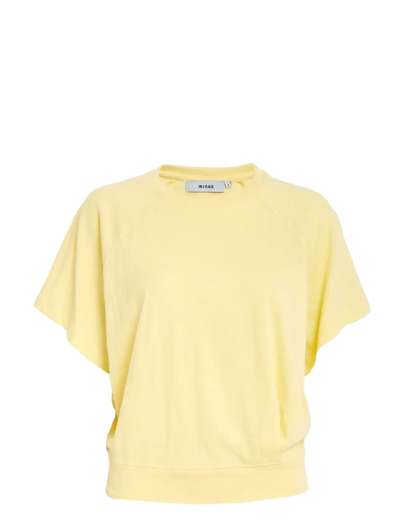 Minus MSMonika T-Shirt - Tøj - SOFT YELLOW / yellow