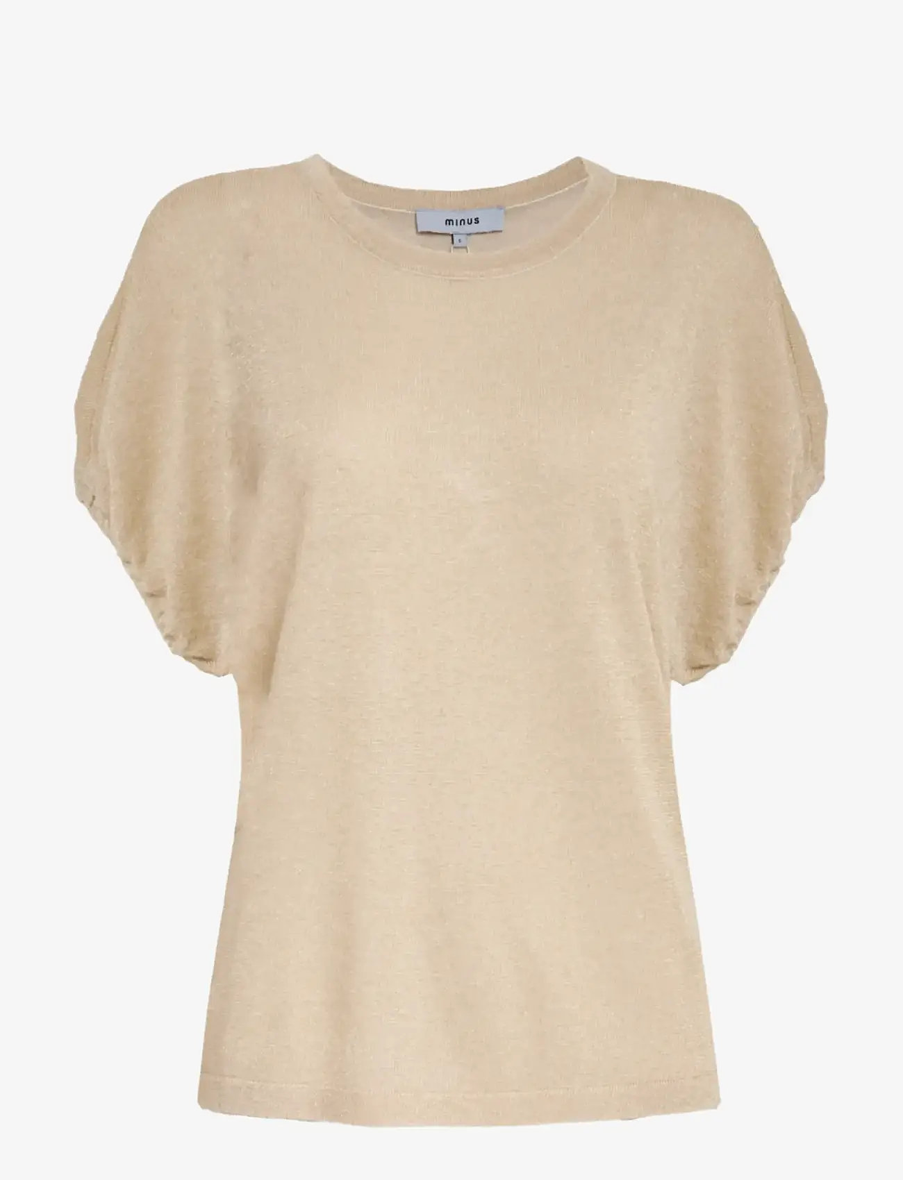 Minus - MSMara Top - t-shirts - medal gold metallic - 1
