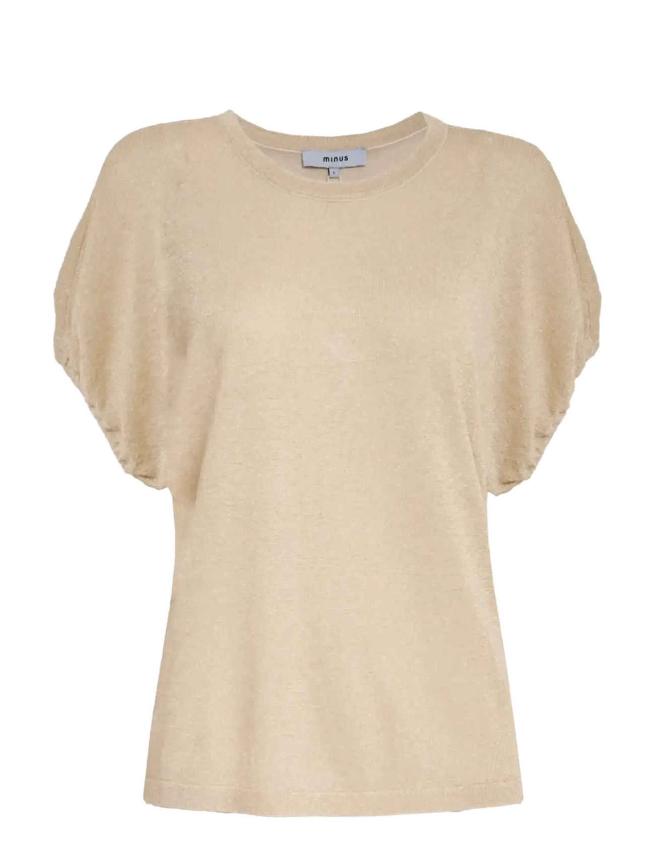 Minus MSMara Top - Neuheiten - MEDAL GOLD METALLIC / beige
