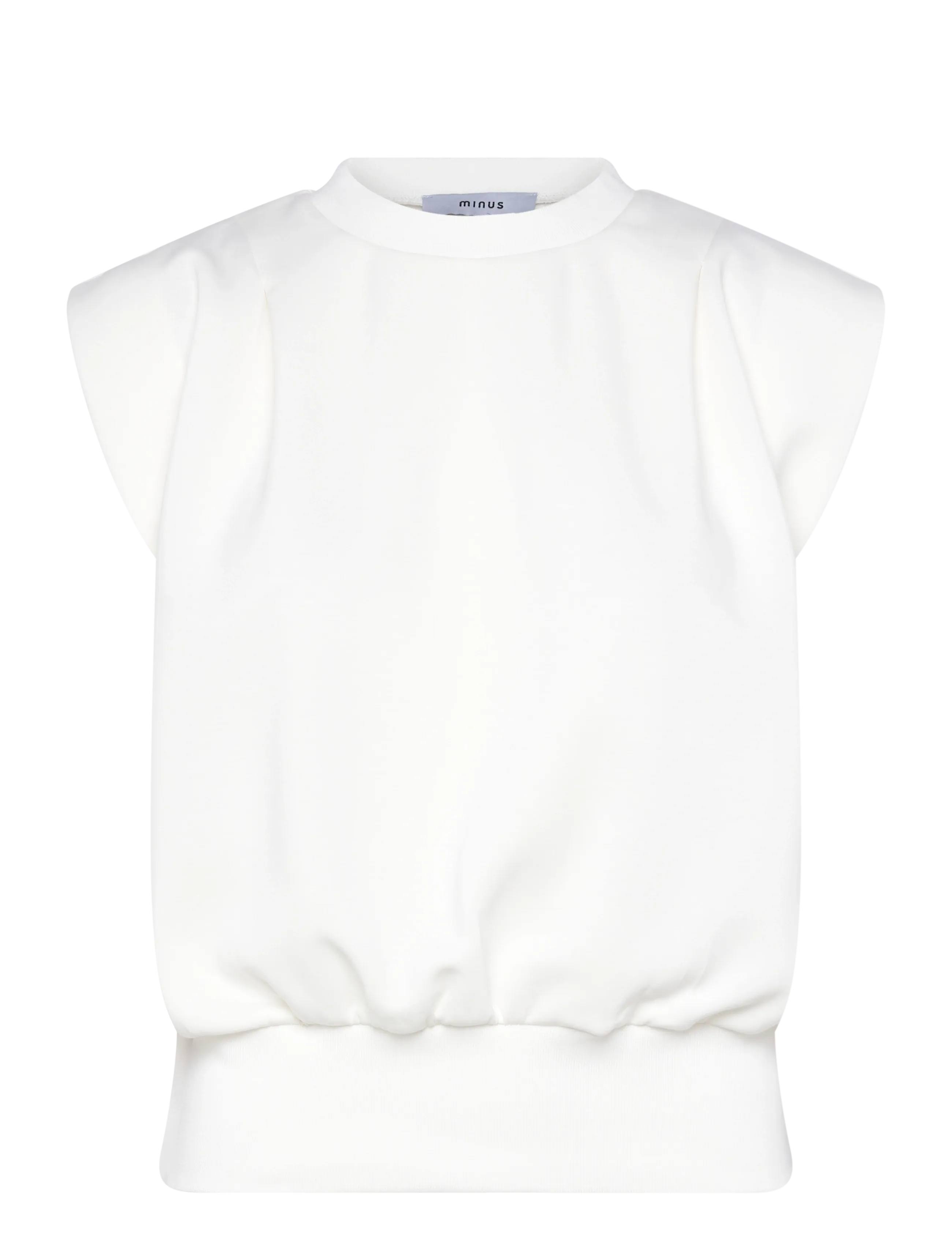 Minus MSMarta Sweat - Drabužiai - BROKEN WHITE / cream