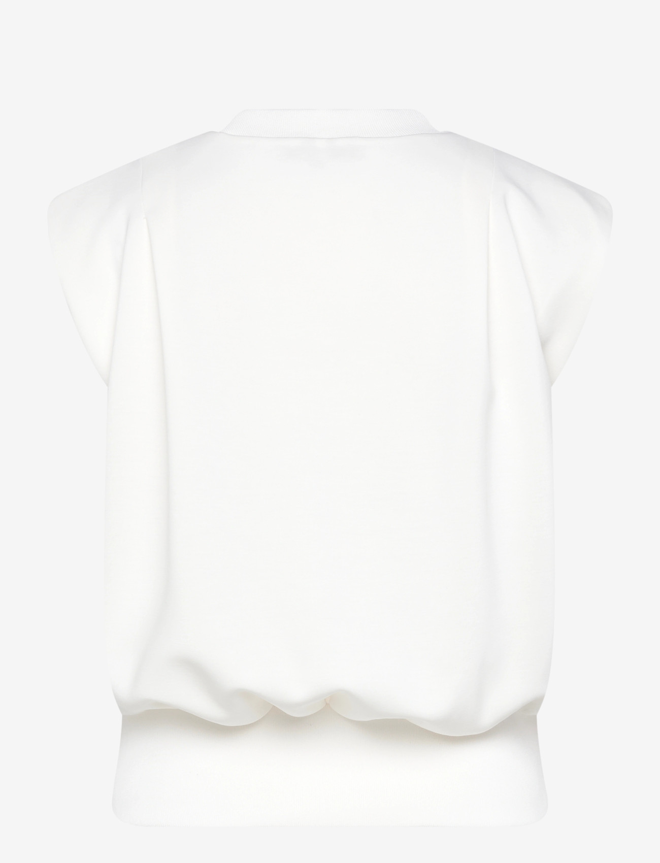 Minus - MSMarta Sweat - mouwloze tops - broken white - 2