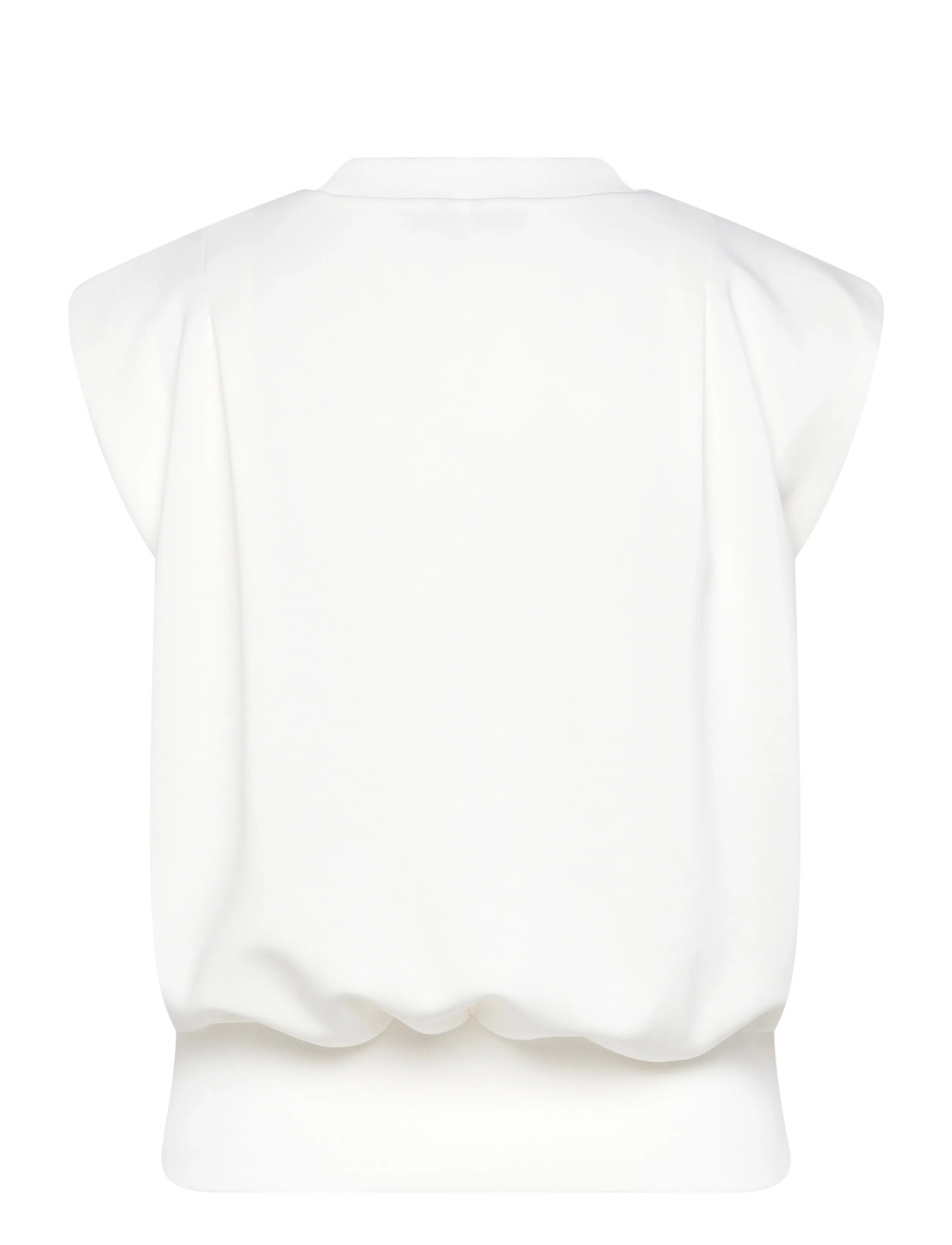 Minus - MSMarta Sweat - Ärmellose tops - broken white - 2