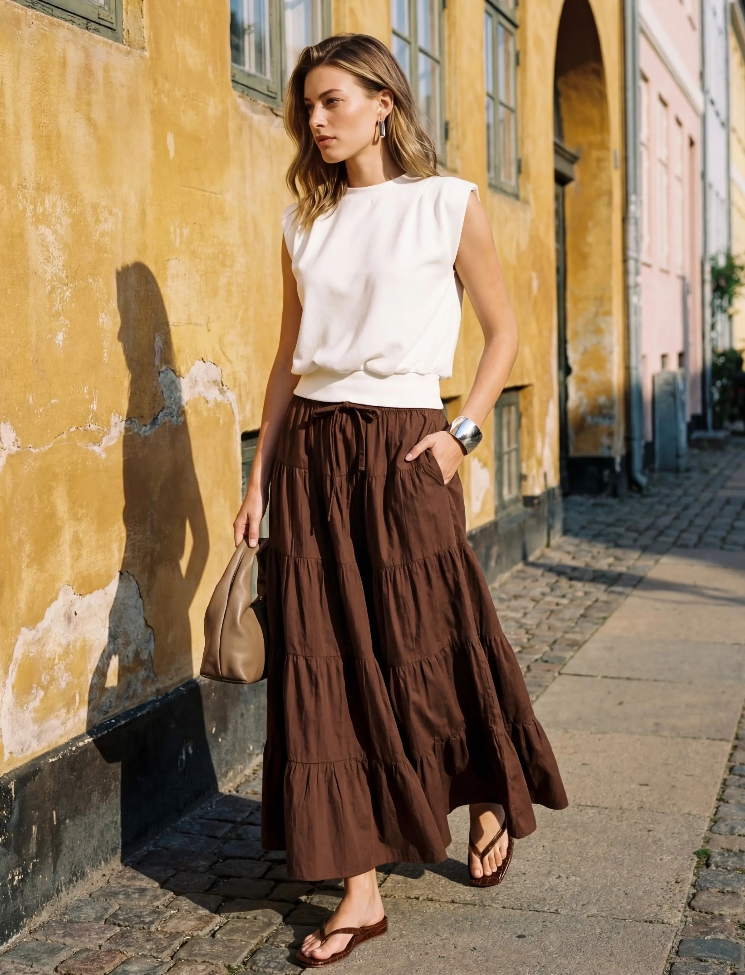 Minus - MSMarta Sweat - Ärmellose tops - broken white - 4