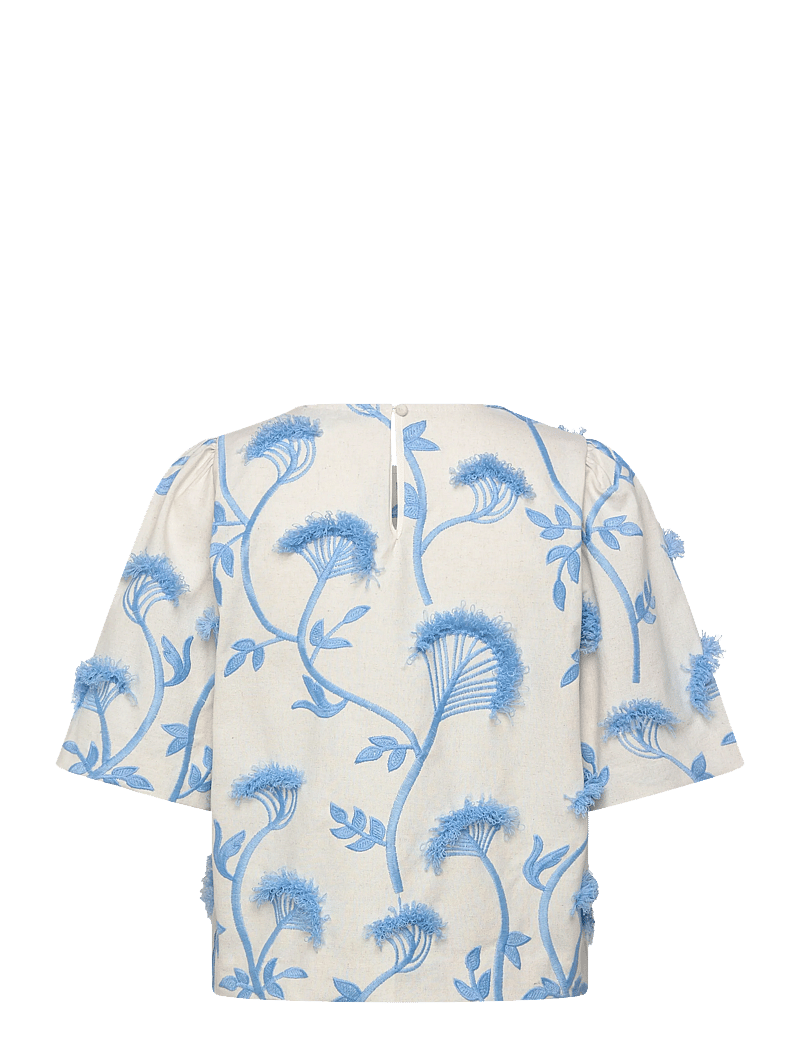 Minus - MSMisja Blouse - kurzämlige blusen - skyway blue - 2