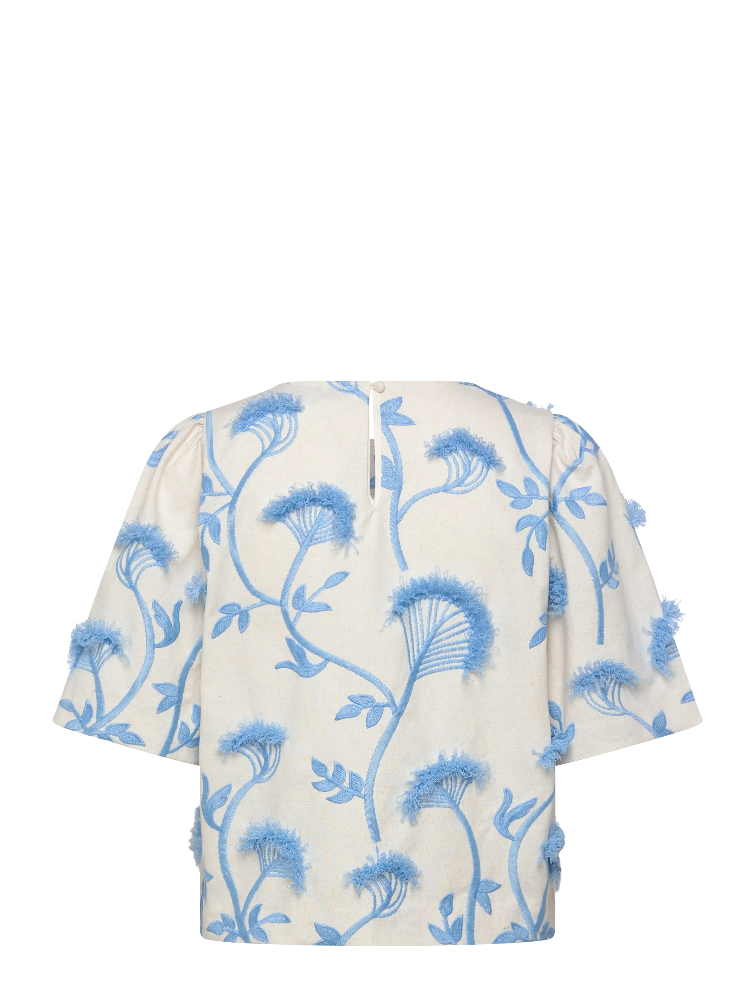 Minus - MSMisja Blouse - kortärmade blusar - skyway blue - 2