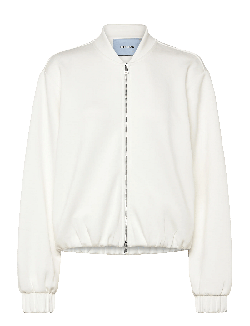 Minus - MSJane Short Jacket - frühlingsjacken - cloud dancer - 0