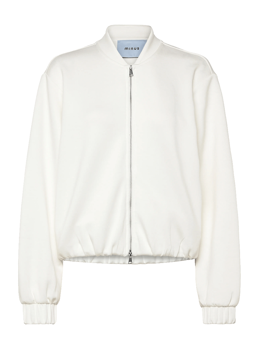 Minus - MSJane Short Jacket - kevättakit - cloud dancer - 1