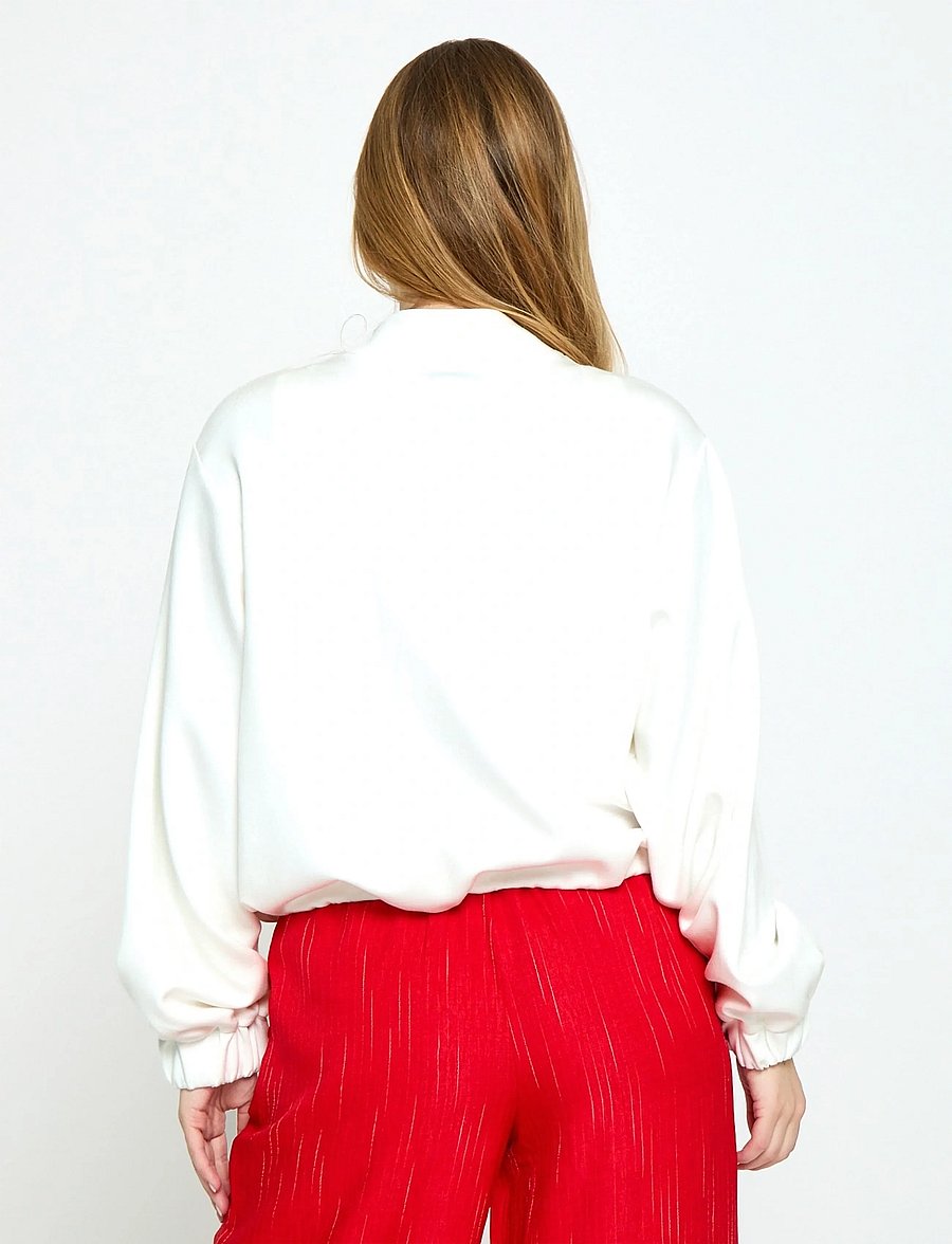 Minus - MSJane Short Jacket - kevättakit - cloud dancer - 3