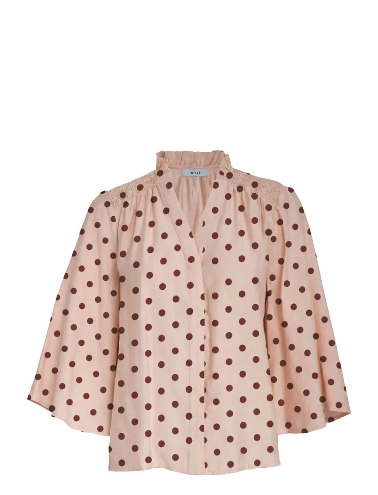 MINUS Msviviana V- Neck Bluse Pink - 38 - Damen