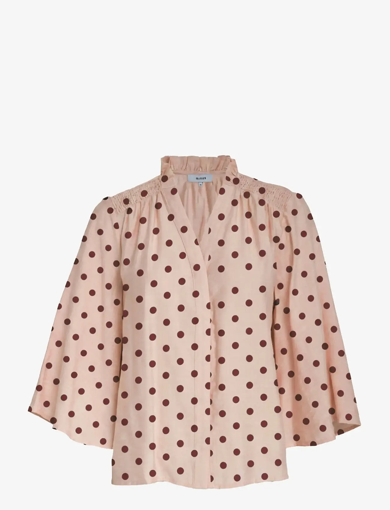 Minus - MSViviana V- Neck Blouse - cherry blossom - 1