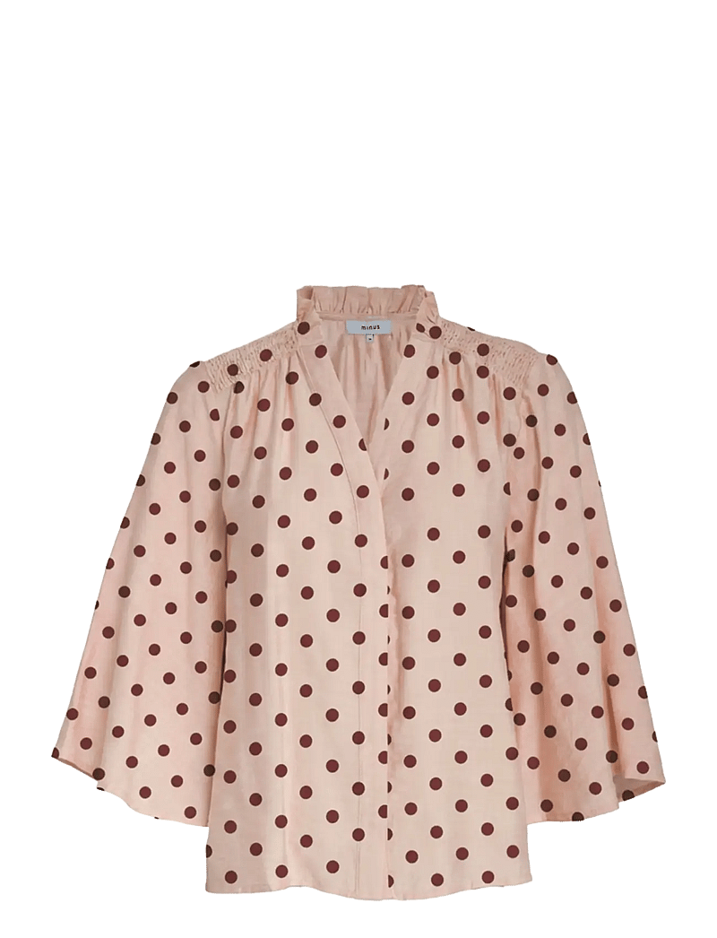 Minus - MSViviana V- Neck Blouse - cherry blossom - 1