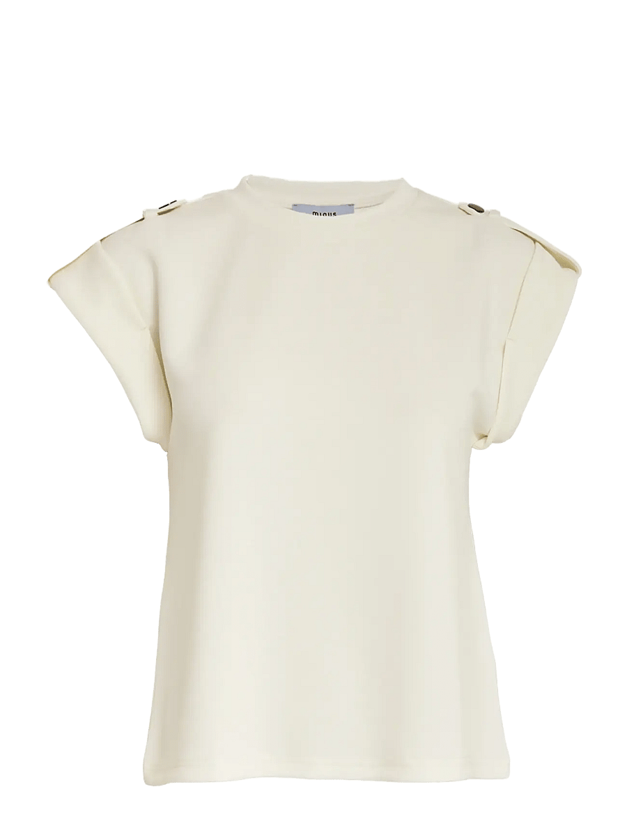 Minus - MSSerena T-Shirt - t-shirts - broken white - 1