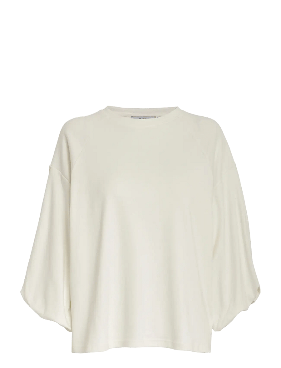 Minus - MSAndrea GOTS T-Shirt - sweatshirts - cloud dancer - 1