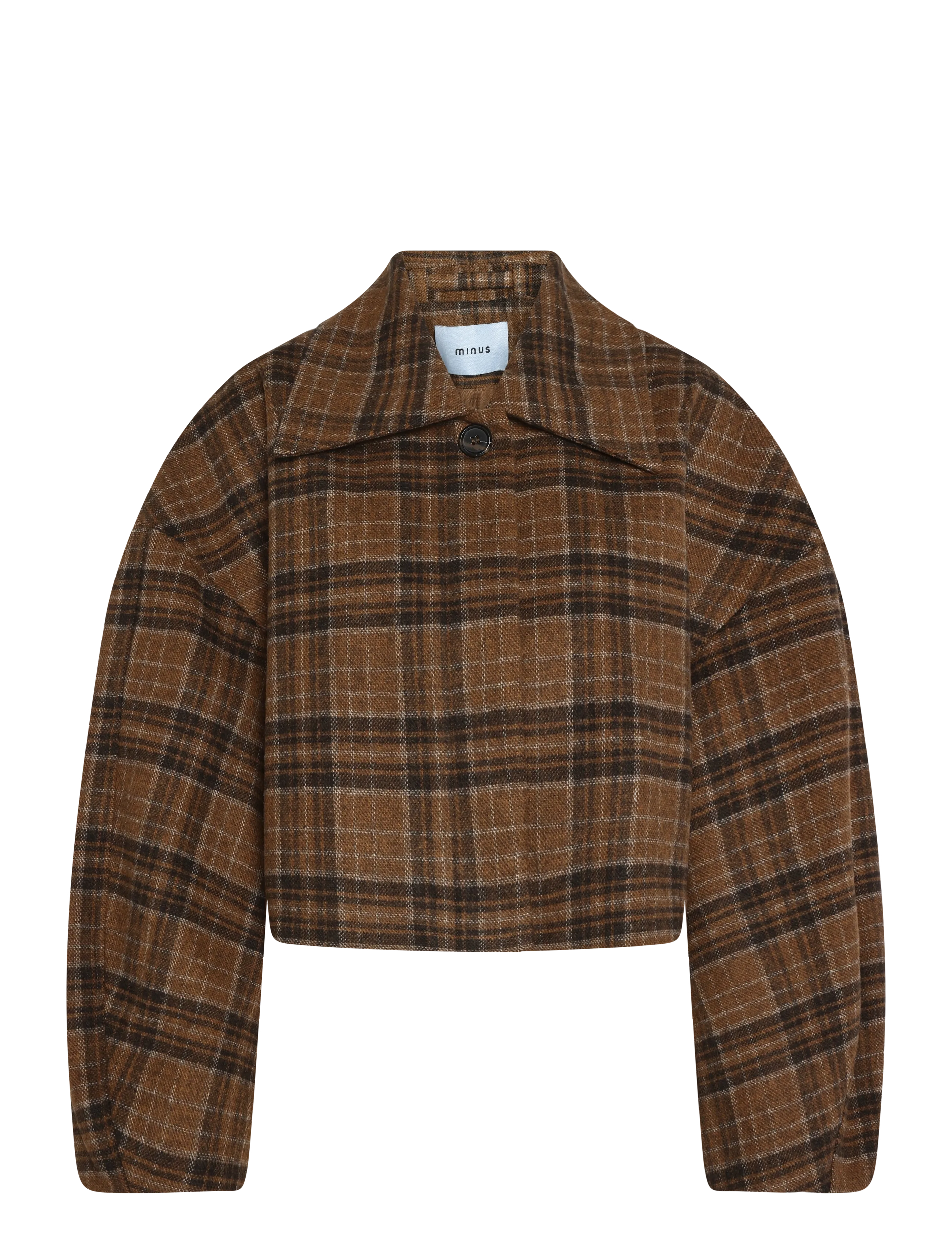 Minus MSParilla Jacket - Tøj - CHESTNUT BROWN / brown