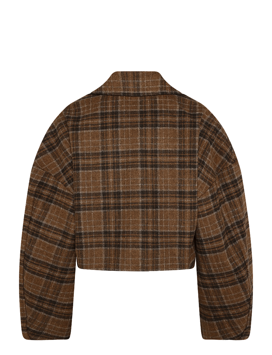 Minus - MSParilla Jacket - wool jackets - chestnut brown - 2