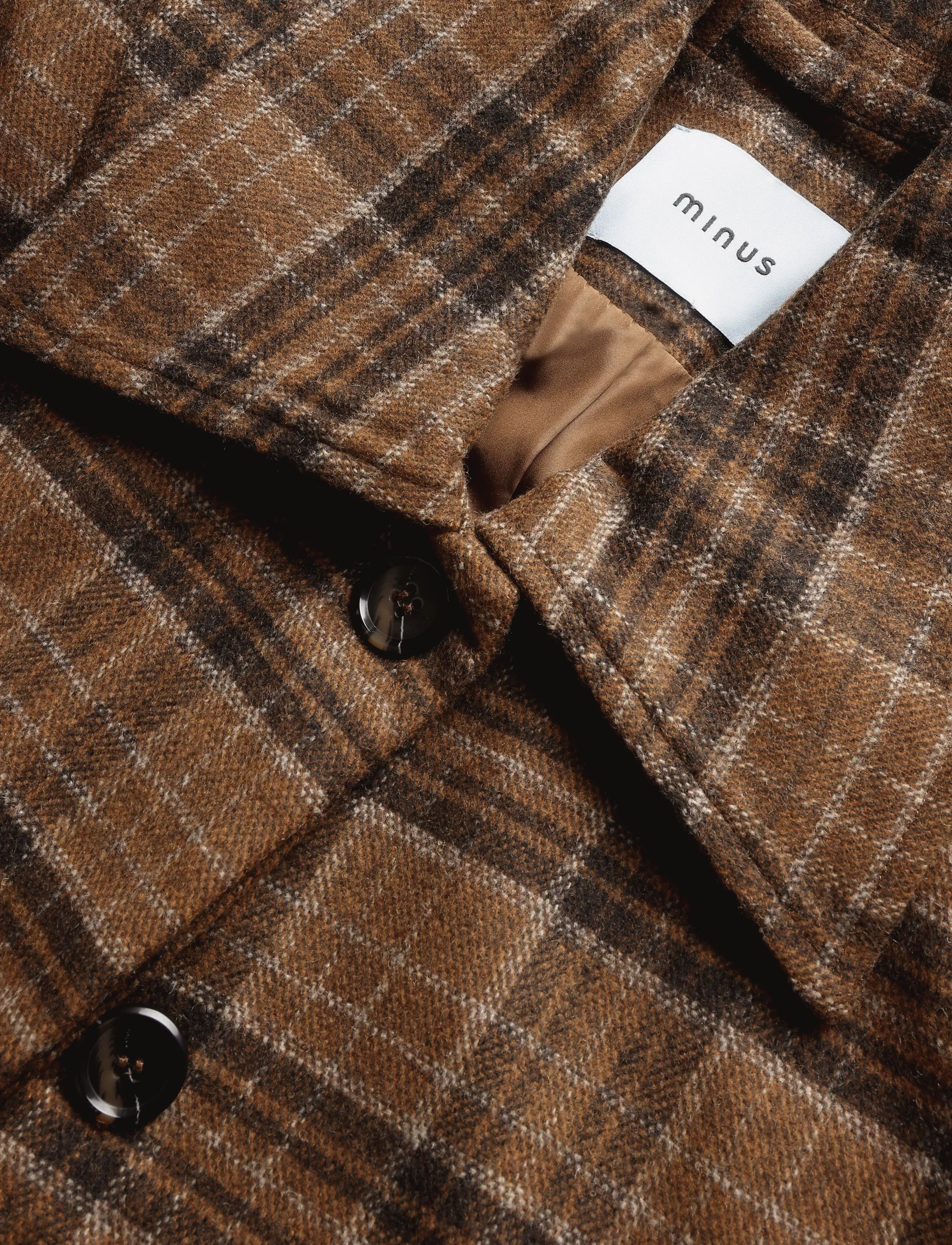 Minus - MSParilla Jacket - herbstjacken - chestnut brown - 2