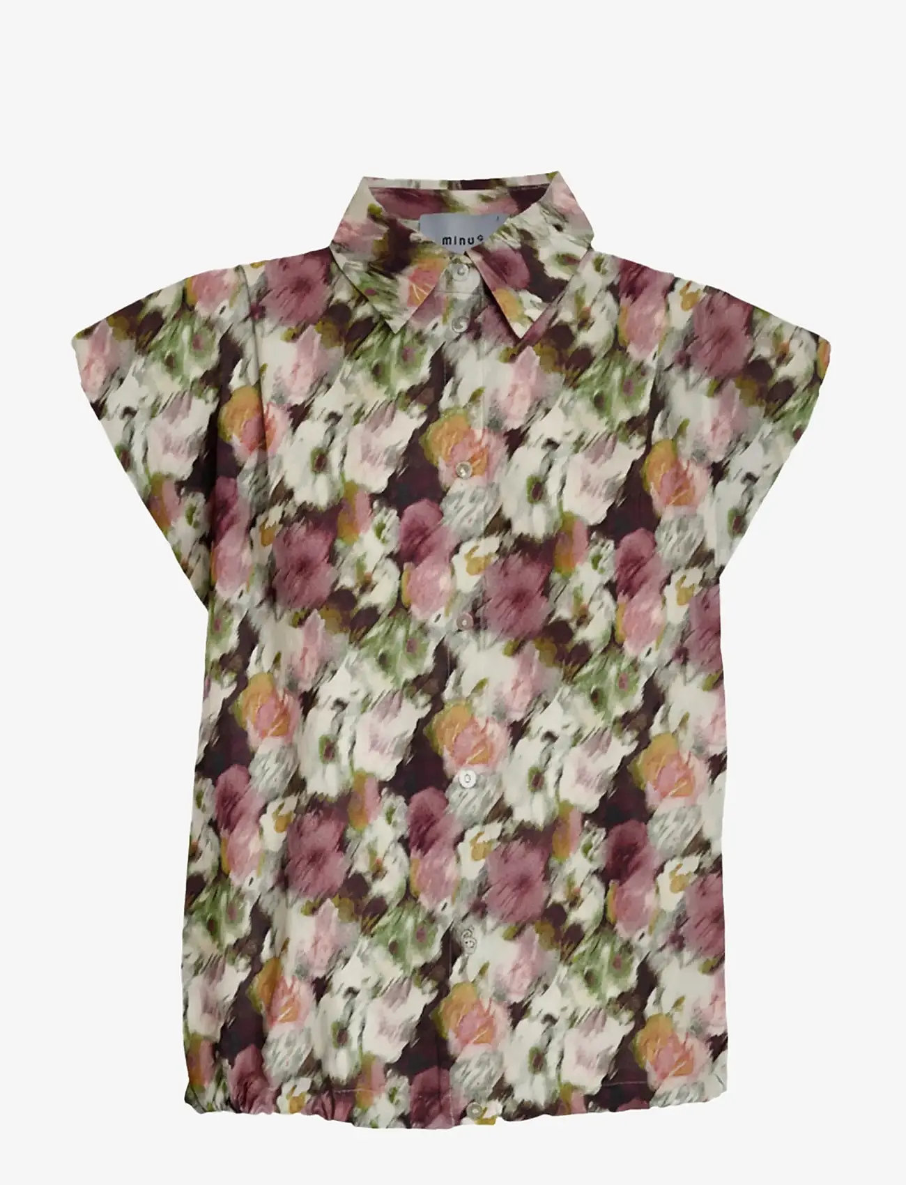 Minus - MSNadia Shirt - andorra red print - 0