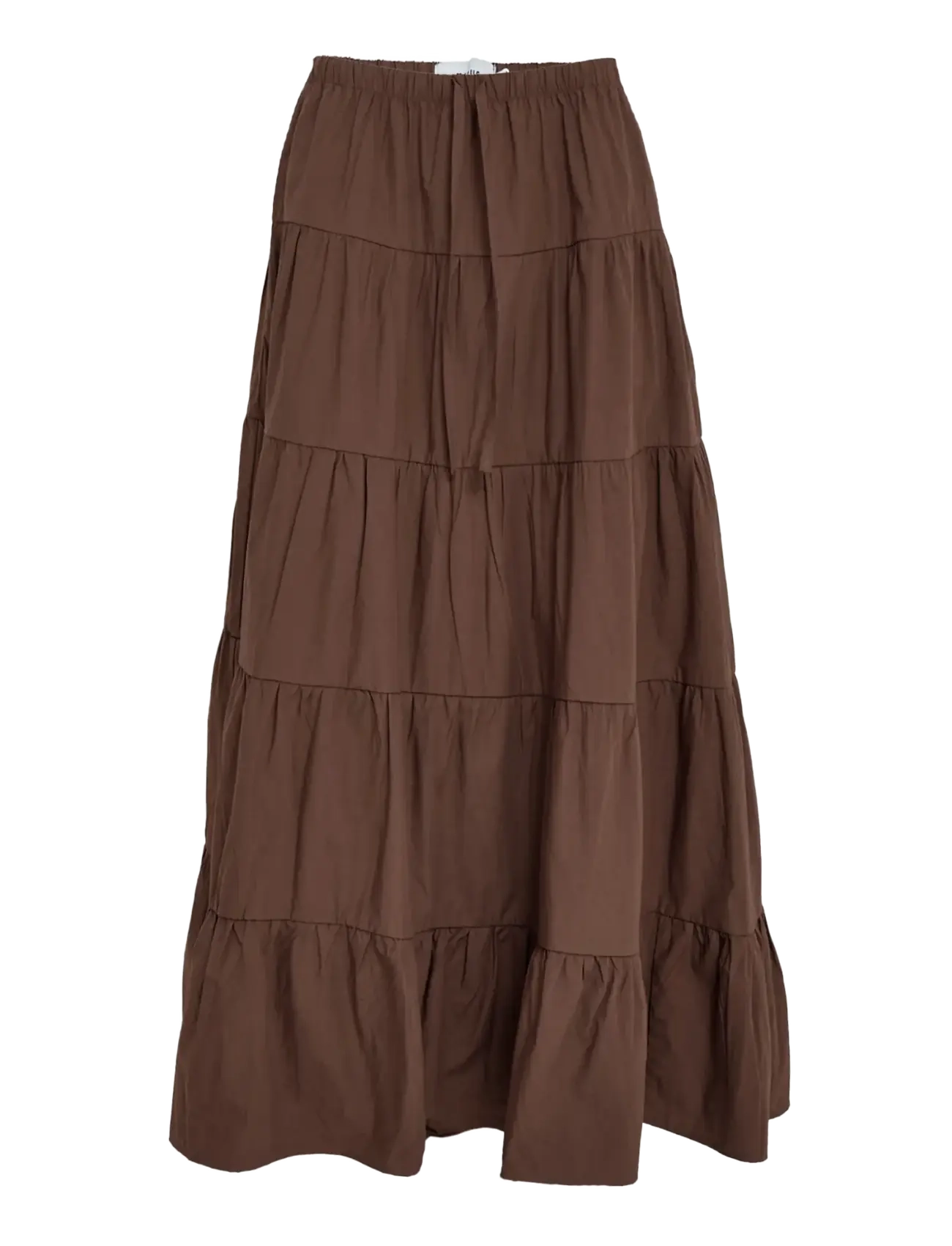 Minus MSFreya Maxi Skirt - Kampagnen - CHESTNUT / brown