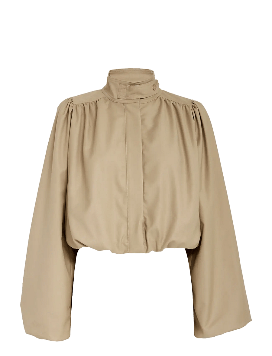 Minus - MSCindy Short Jacket - lette jakker - sand gray - 1