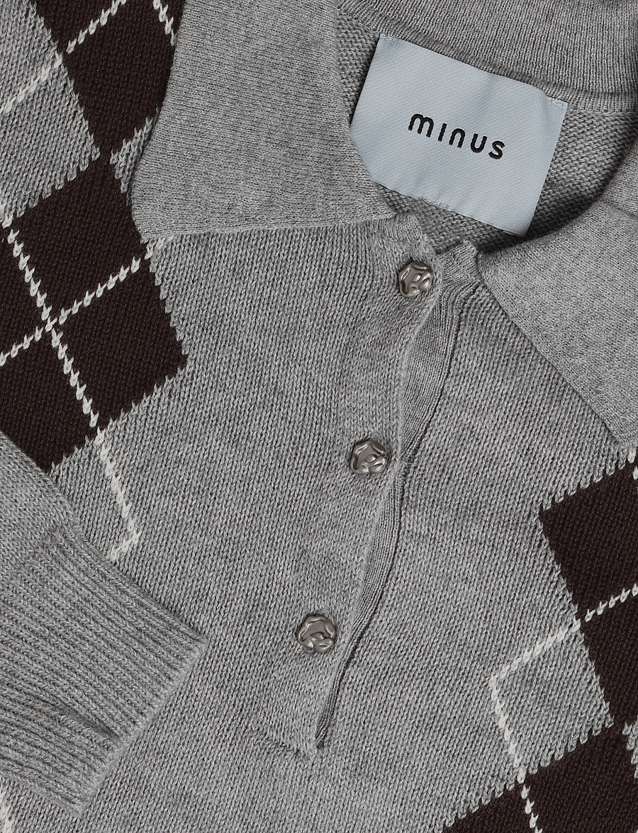 Minus - MSLexie RWS Knit Pullover - pullover - frost gray - 2