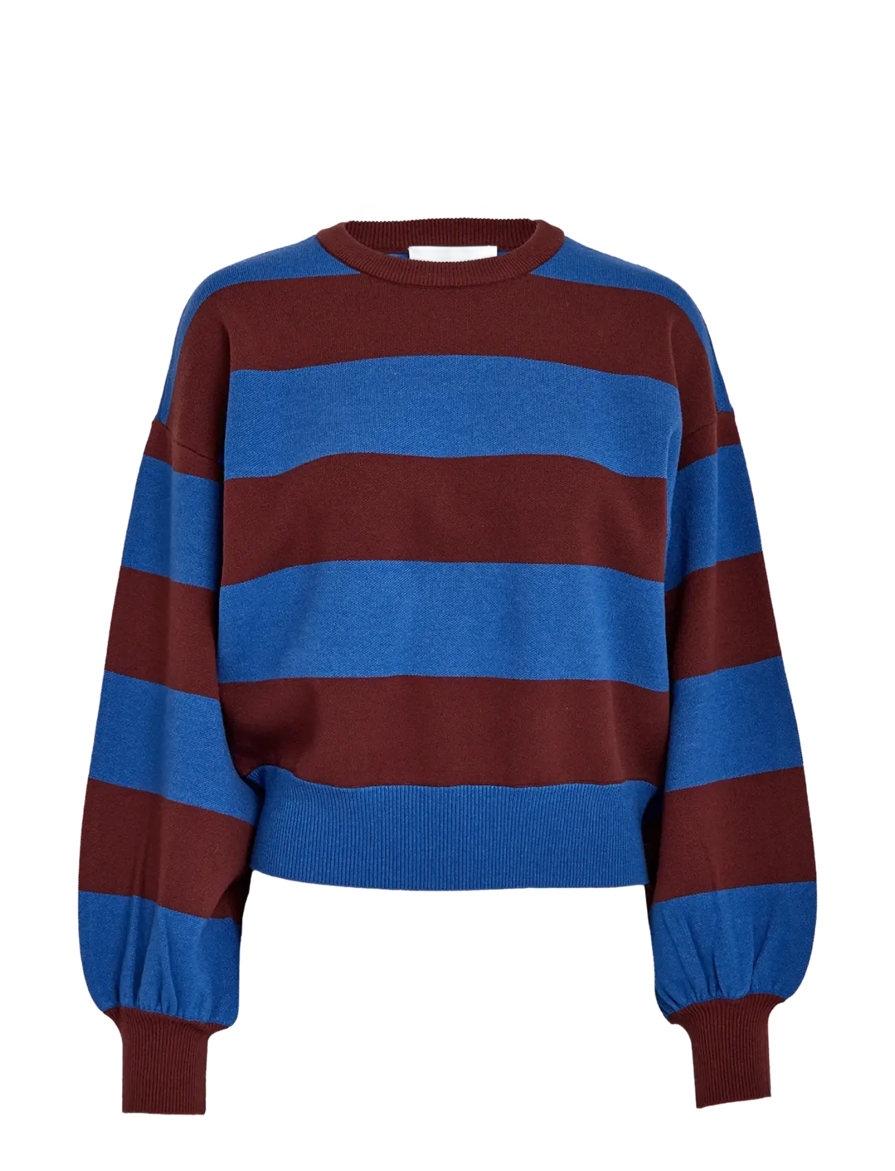 Minus MSLolly Knit Pullover - Clothing - ANDORRA STRIPE / burgundy