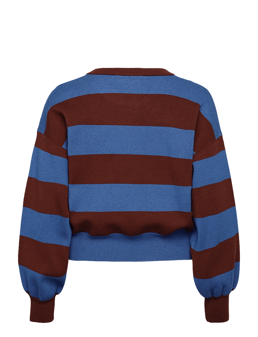 Minus - MSLolly Knit Pullover - striktrøjer - andorra stripe - 2