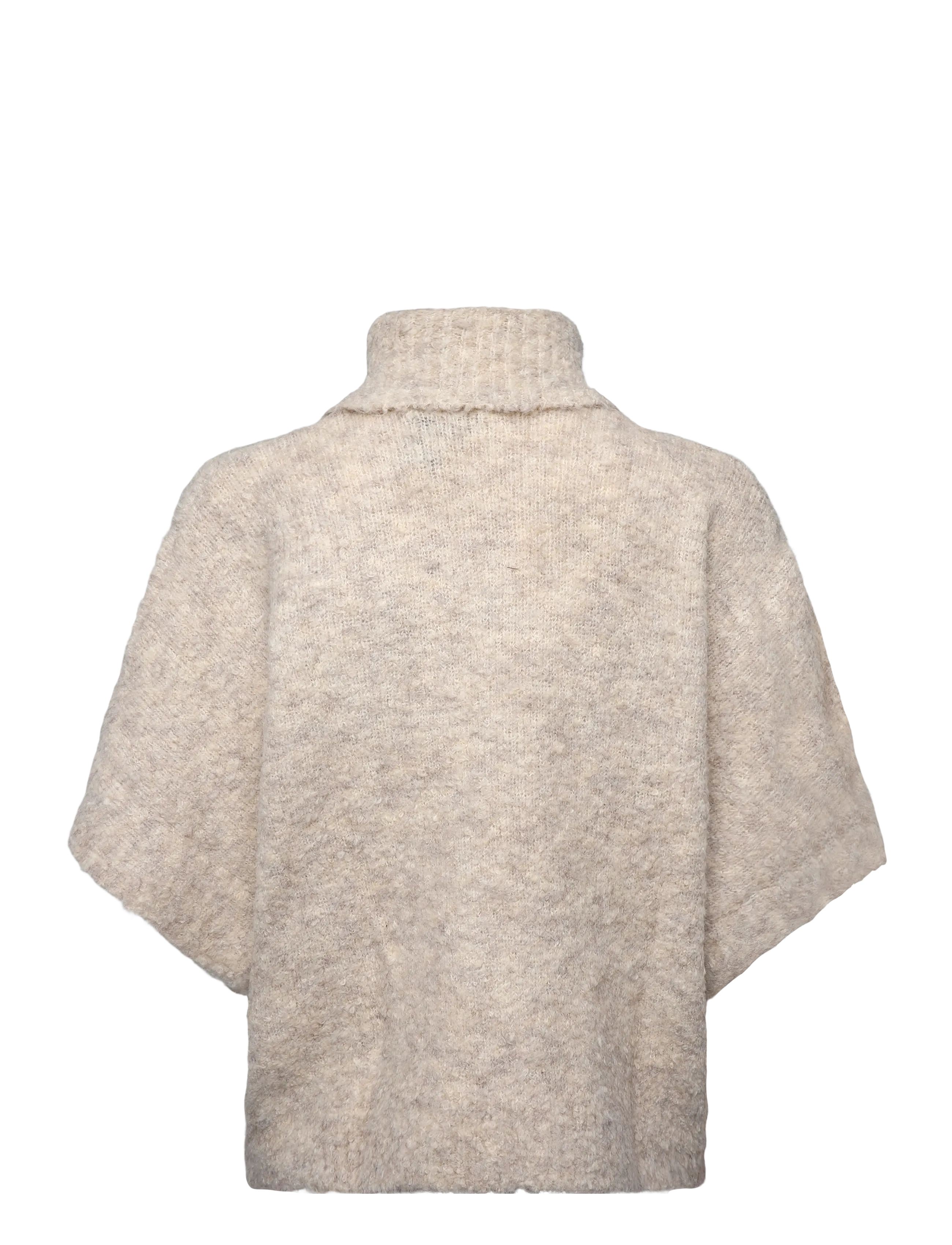 Minus - MSMargrethe GRS RWS Knit Vest - gestrickte westen - sand gray melange - 2
