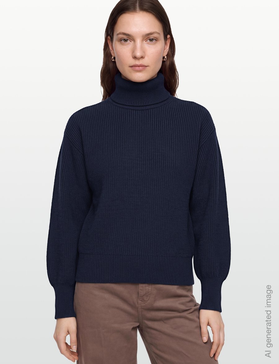 Minus - MSSigrid Knit Pullover - kampsunid - sky captain - 3