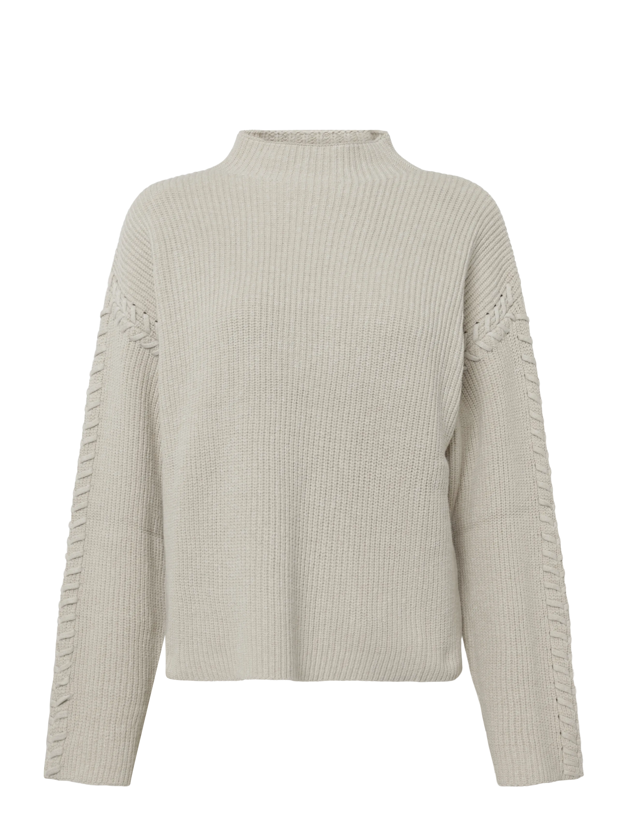Minus MSSylvia Knit Pullover - Strik - SAND GRAY / beige