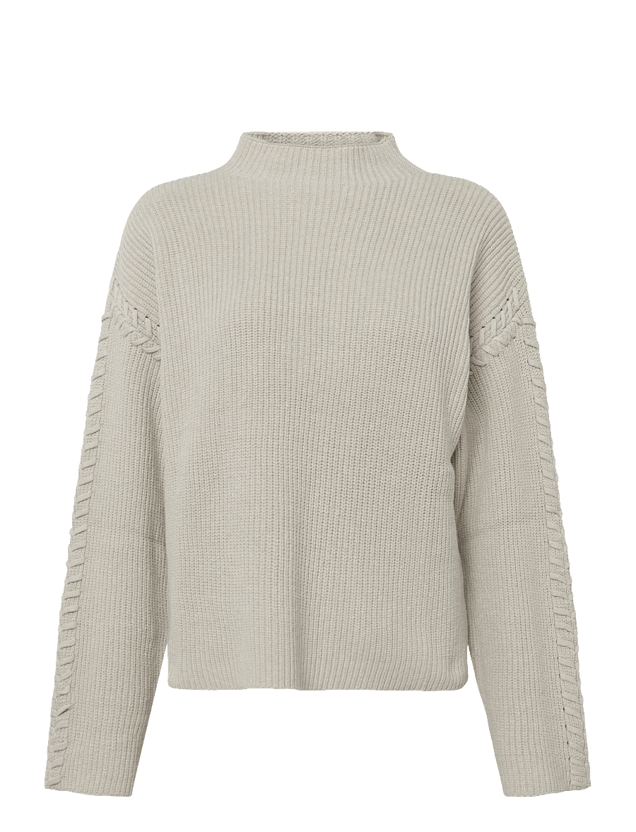 Minus - MSSylvia Knit Pullover - pullover - sand gray - 0