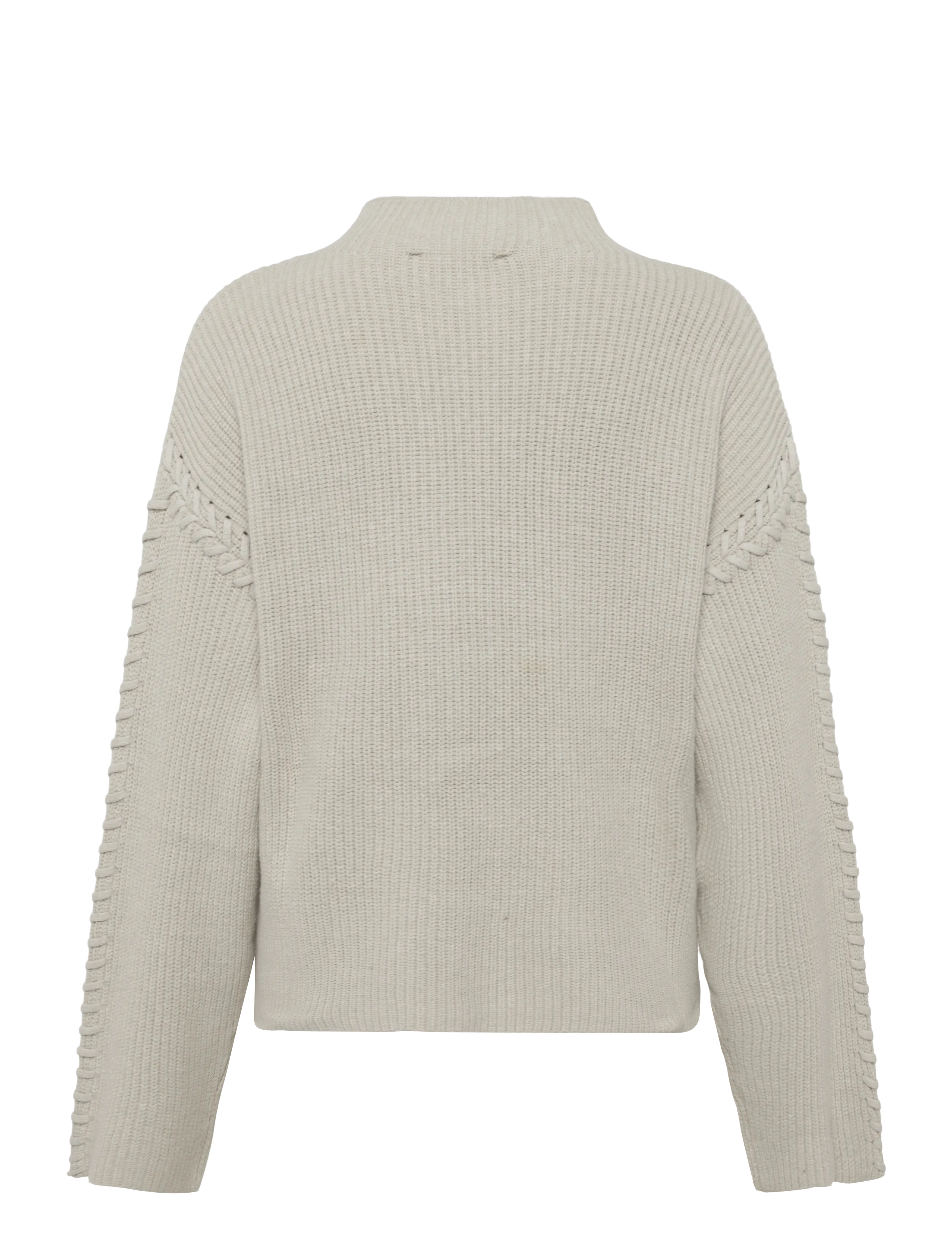 Minus - MSSylvia Knit Pullover - herbstliche kleidung - sand gray - 1