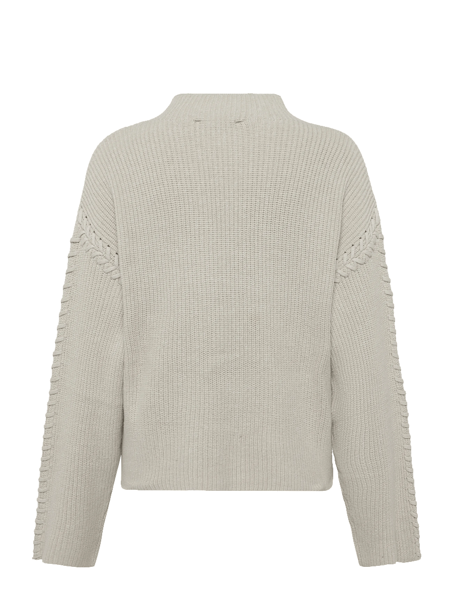 Minus - MSSylvia Knit Pullover - pullover - sand gray - 1