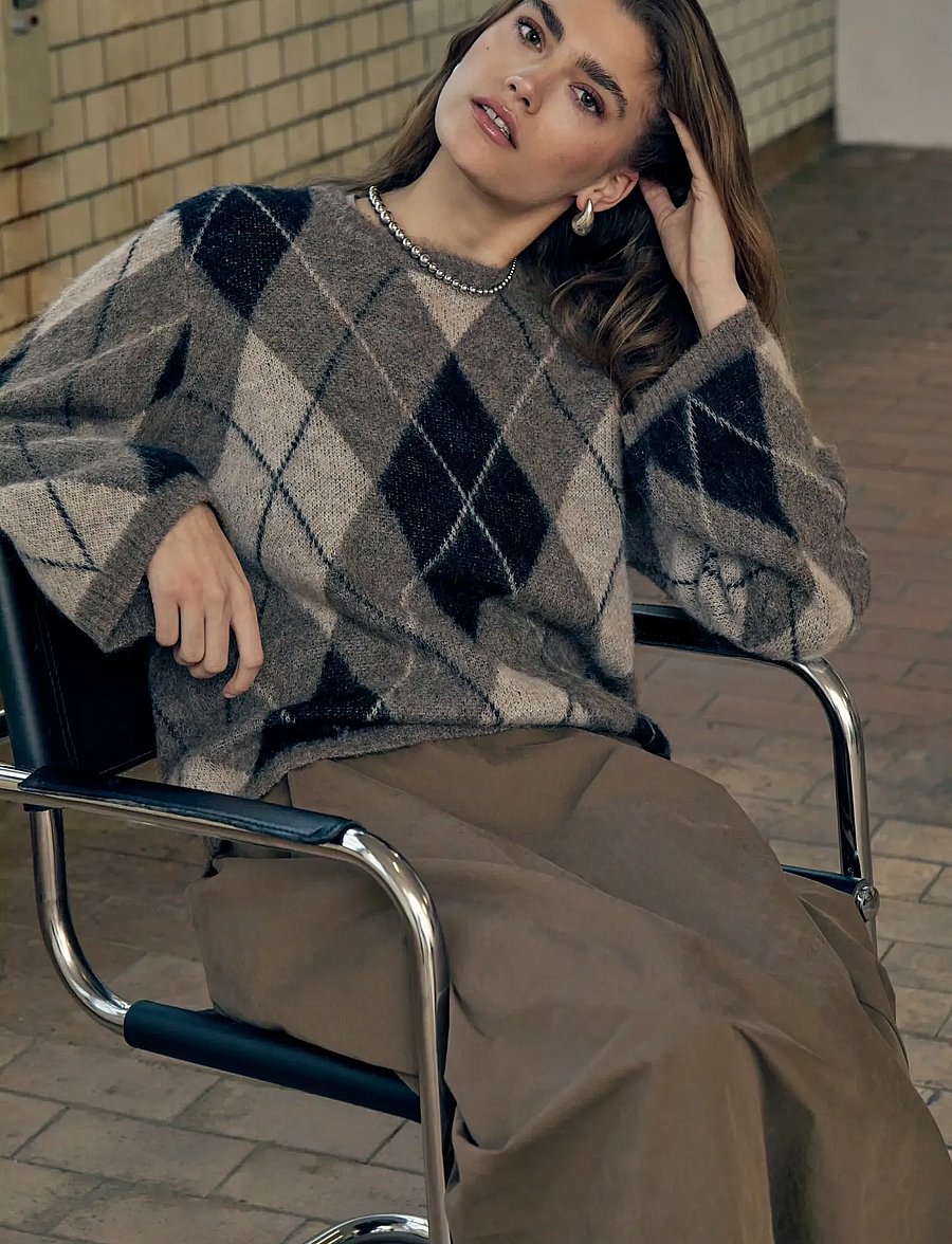 Minus - MSInara RWS Knit Pullover - pullover - sand gray - 0
