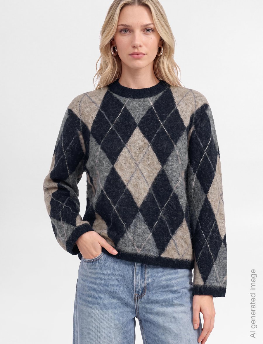 Minus - MSInara RWS Knit Pullover - swetry - sky captain - 3