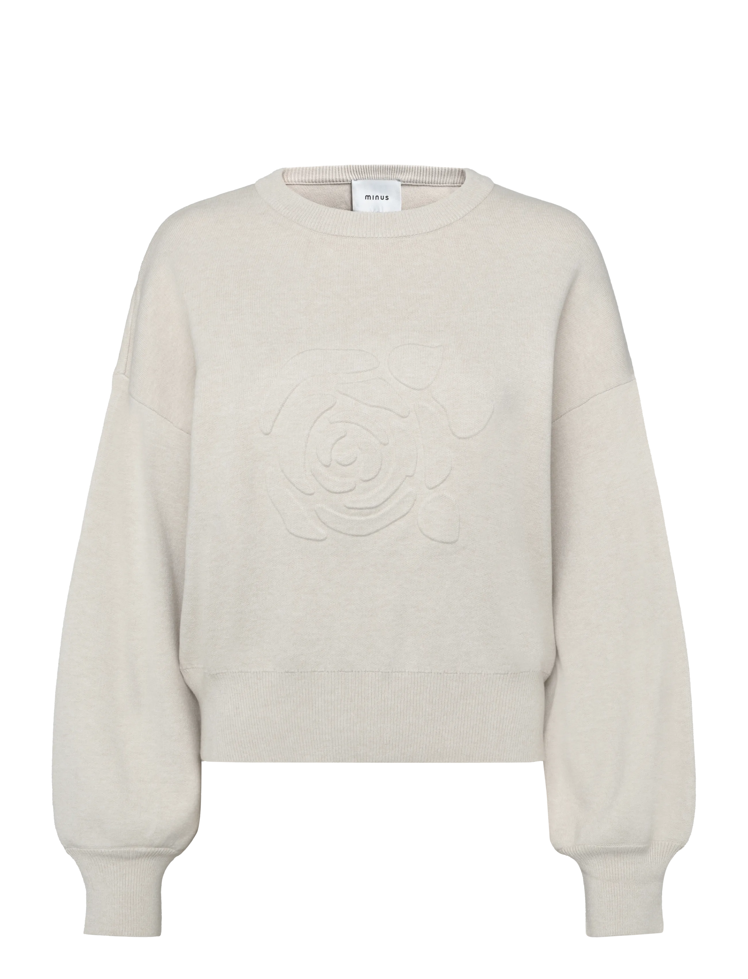 Minus MSZelia Knit Pullover - Farben der Saison - SAND GRAY / beige