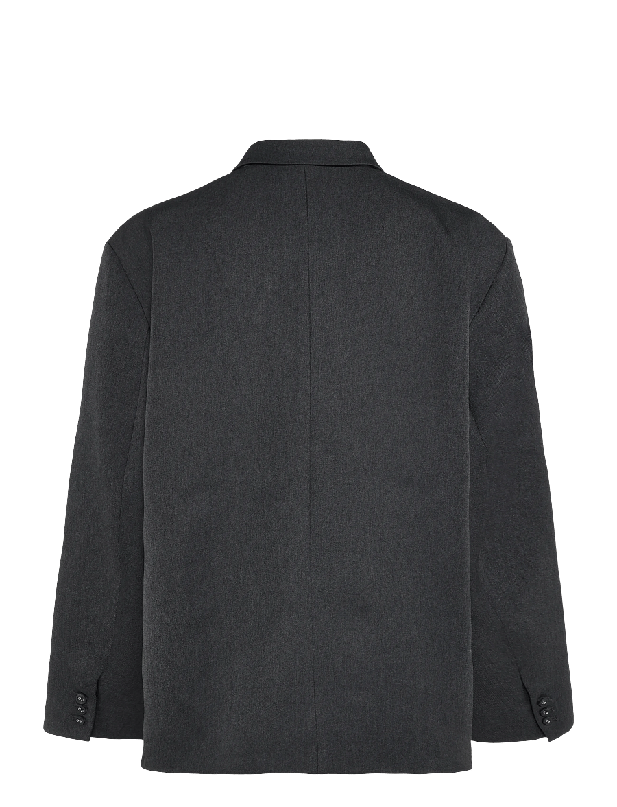 Minus - MSVivianne Oversize Blazer - einreihige blazer - dark grey - 2