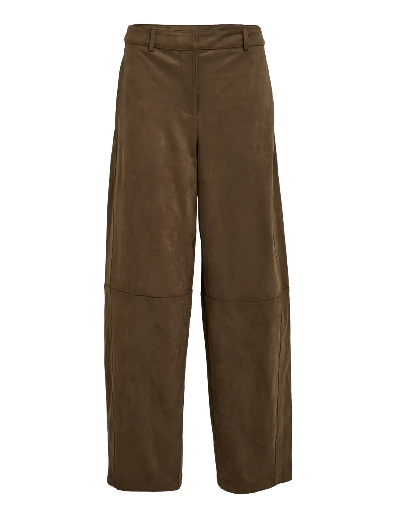 Minus MSAlva Mid Waist Pant - Sommer in der Stadt - BEECH GREEN / khaki/green