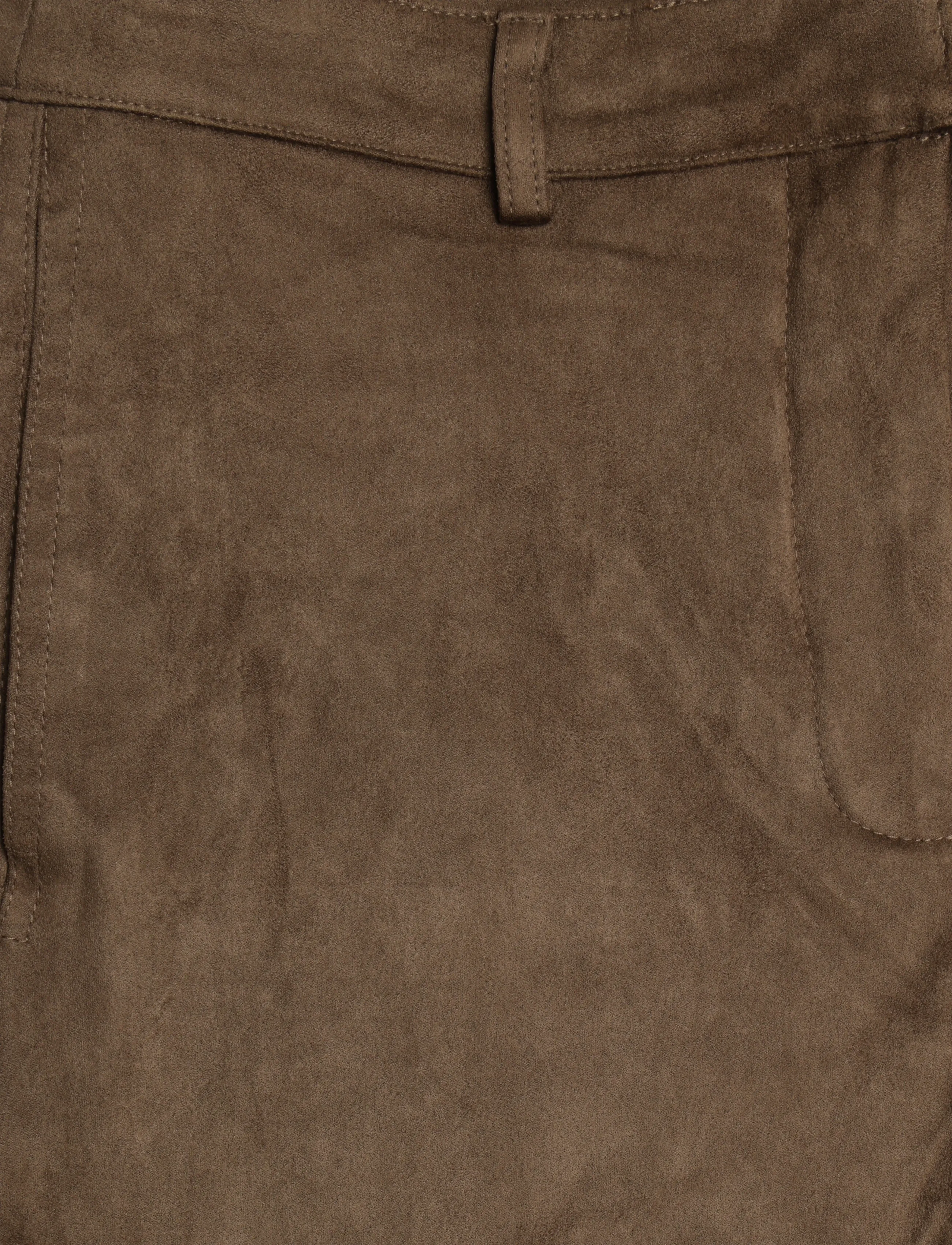 Minus - MSAlva Mid Waist Pant - festtøj til outletpriser - beech green - 5