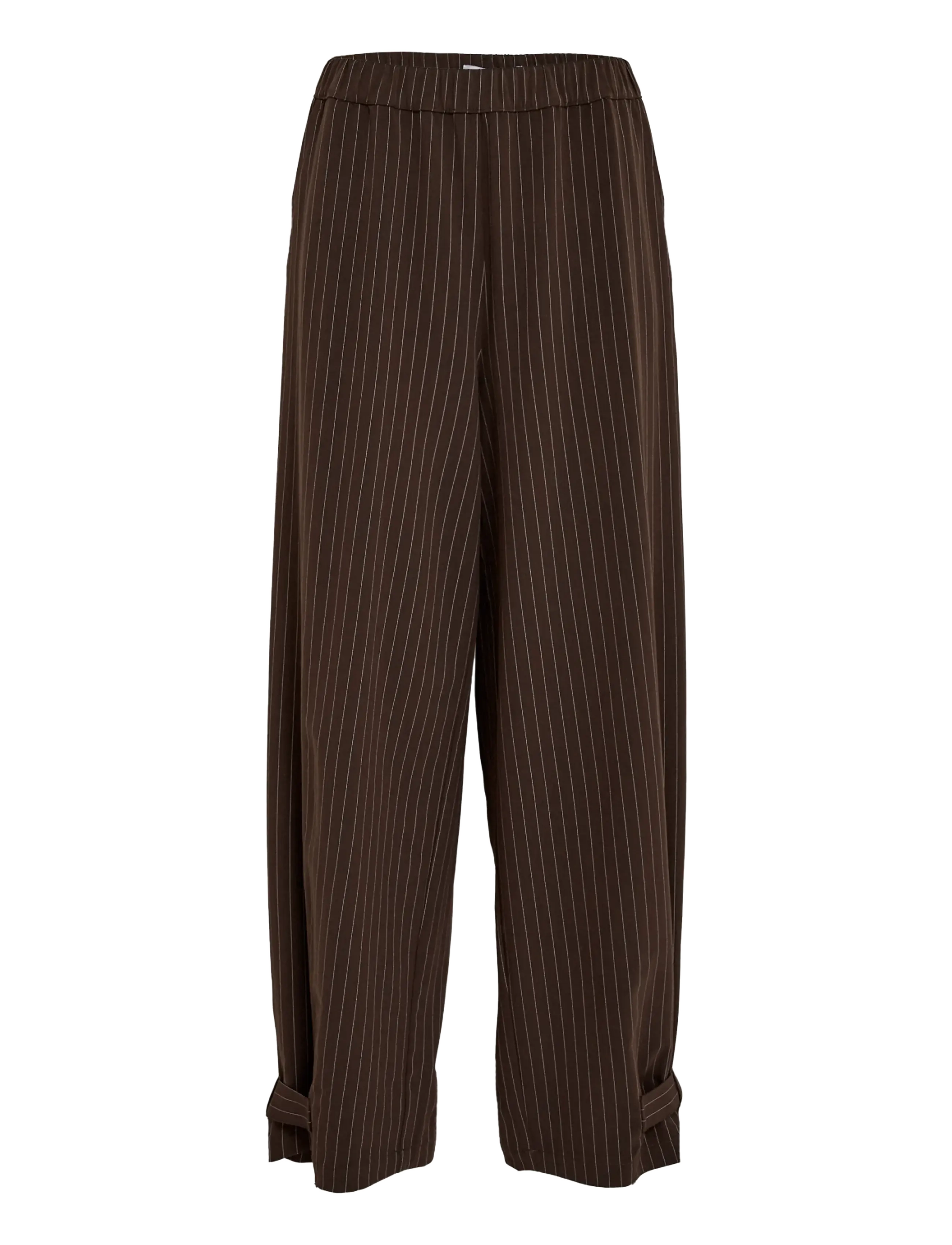 Minus - MSFilippa Mid Waist Pant - bukser med brede ben - tiramisu - 1