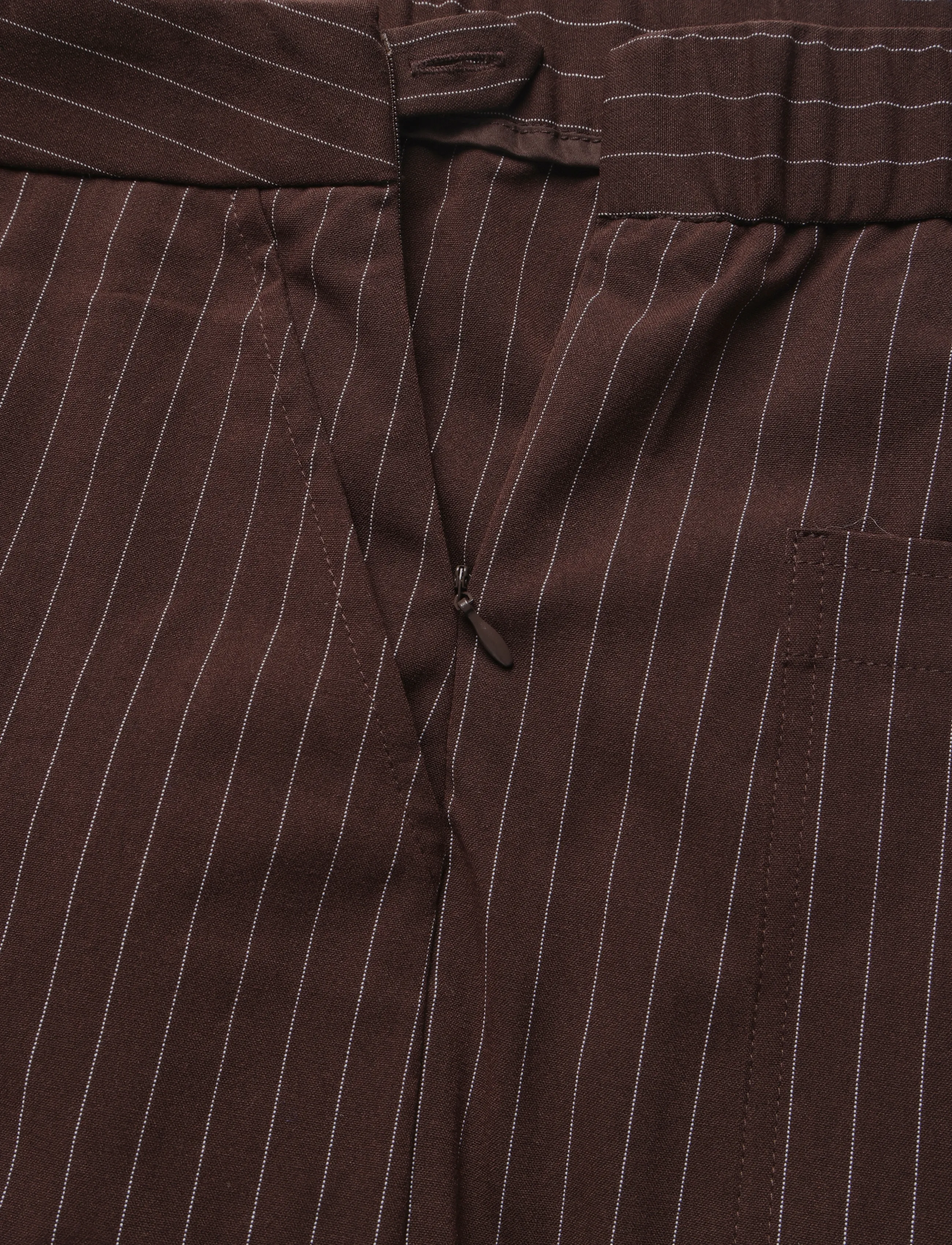 Minus - MSFilippa Mid Waist Pant - bukser med brede ben - tiramisu - 5