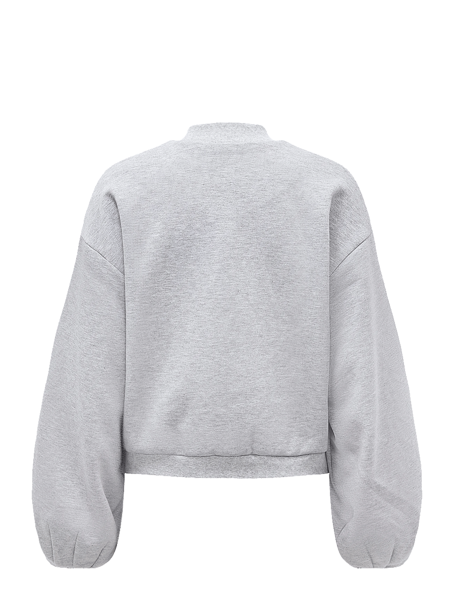Minus - MSMaddy GRS Short Jacket - tunna jackor - frost gray melange - 1