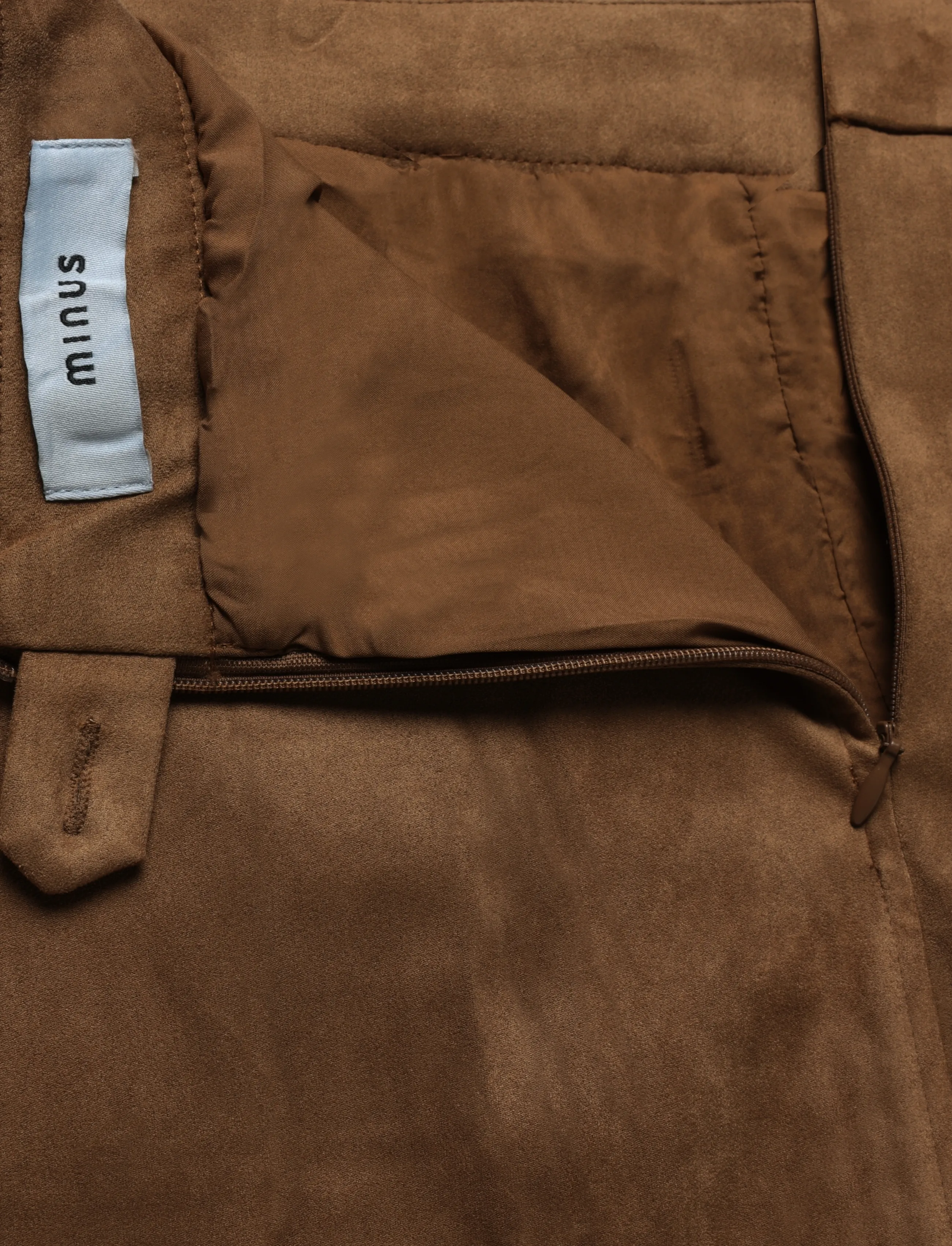 Minus - MSAlva Midi Skirt - maxi skirts - camel - 2