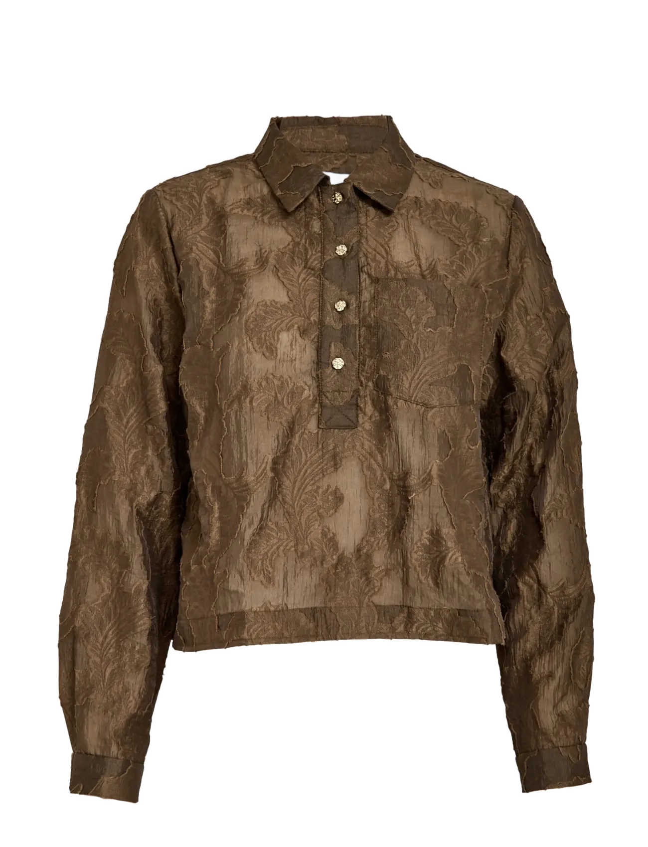 Minus MSMilina Blouse - Vêtements - BEECH GREEN / khaki/green