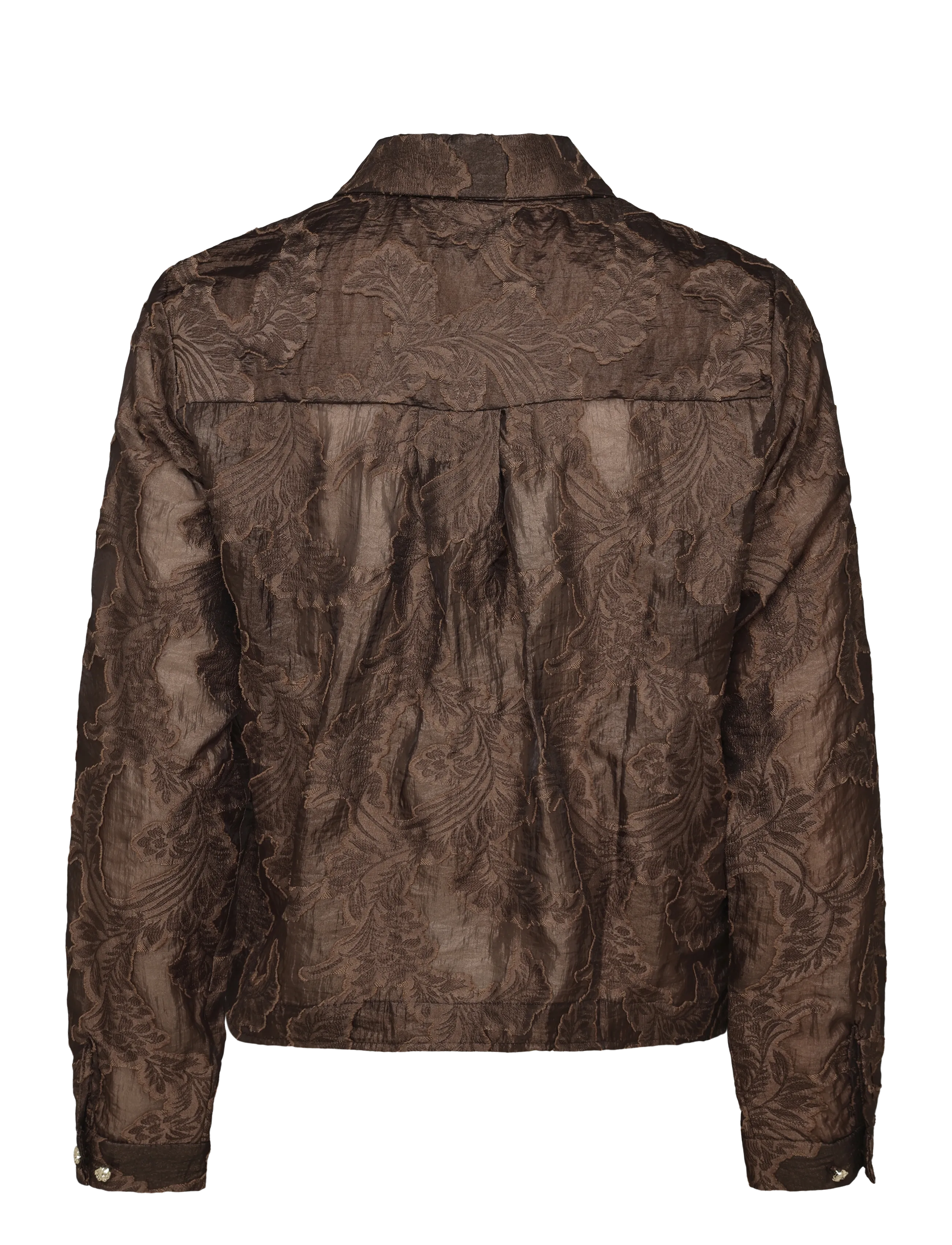 Minus - MSMilina Blouse - long sleeved blouses - beech green - 2