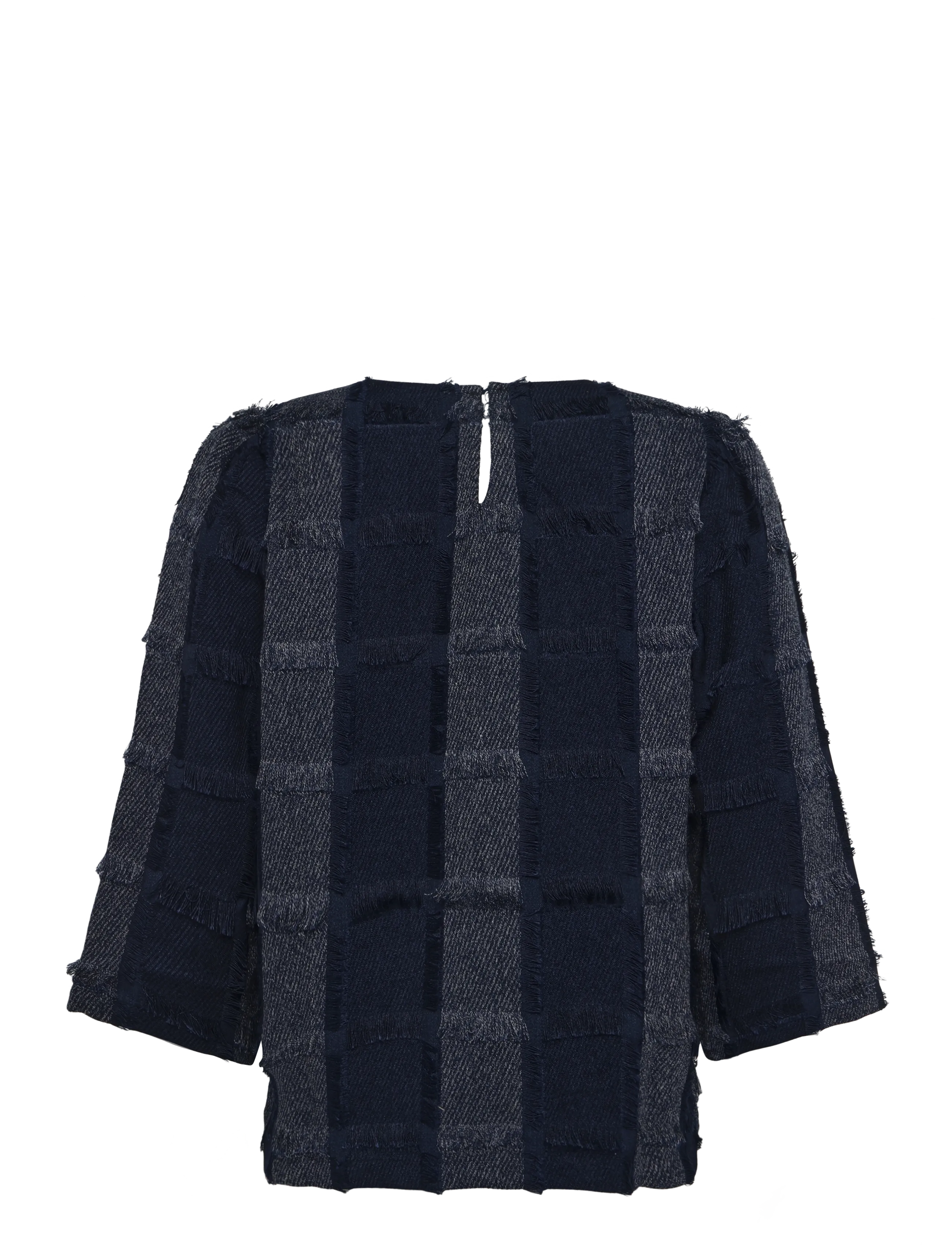Minus - MSSummer Blouse - kortärmade blusar - sky captain - 2
