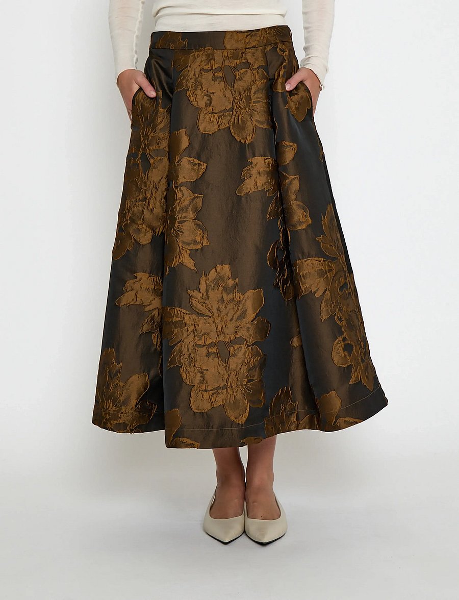 Minus - MSAndie Midi Skirt - midi skirts - tiramisu - 3
