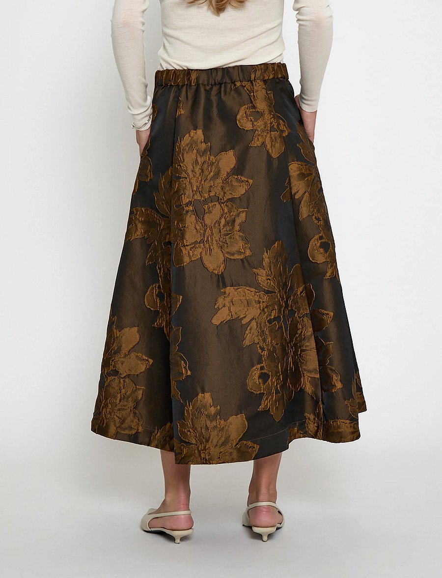 Minus - MSAndie Midi Skirt - midi-röcke - tiramisu - 2